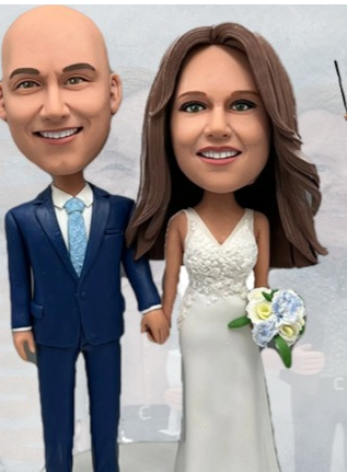 custom couple bobbleheads