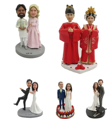 personalized bobblehead couple