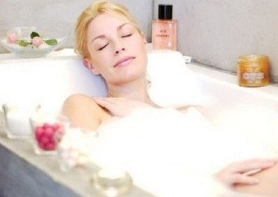 Bathing on period
