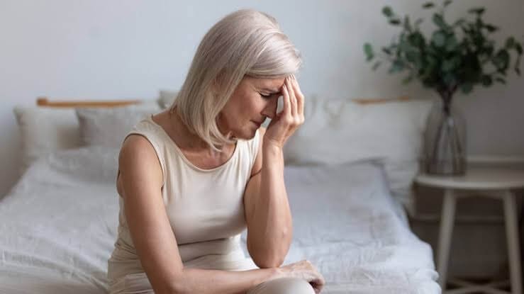 period dizziness
